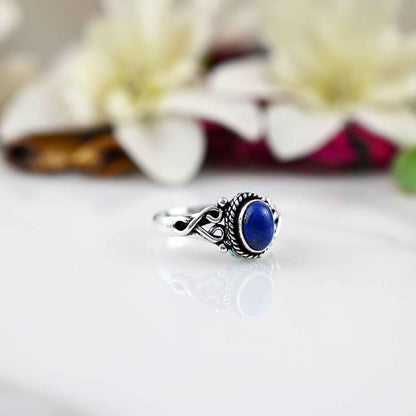 Minimalist Ring,Lapis Lazuli Ring, Ring, Unique Ring, Boho Ring, Woman ring, Anniversary Ring, Ring, Deco Ring,Gift For Her