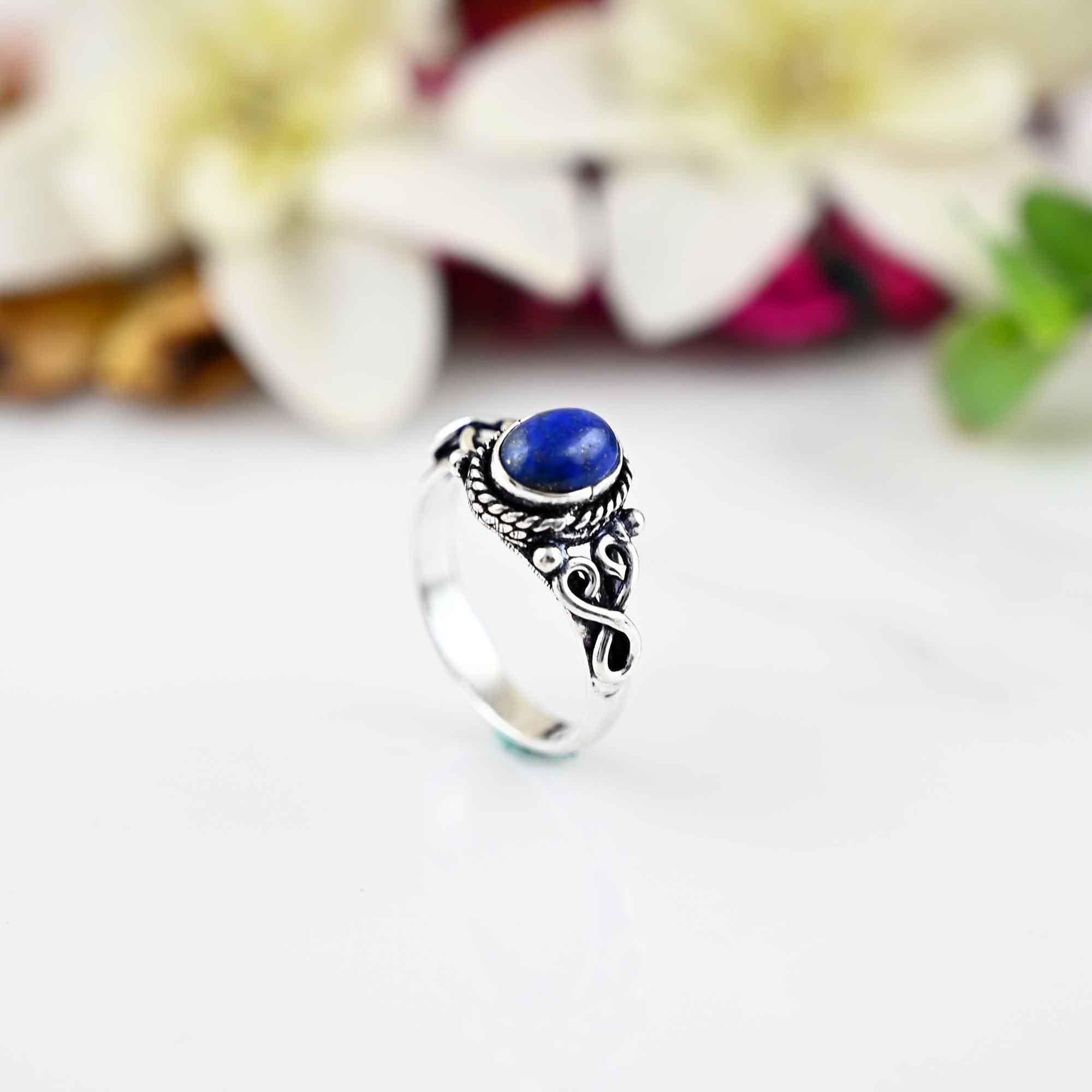 Minimalist Ring,Lapis Lazuli Ring, Ring, Unique Ring, Boho Ring, Woman ring, Anniversary Ring, Ring, Deco Ring,Gift For Her