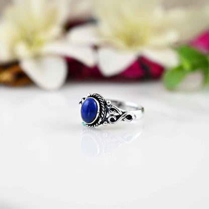 Minimalist Ring,Lapis Lazuli Ring, Ring, Unique Ring, Boho Ring, Woman ring, Anniversary Ring, Ring, Deco Ring,Gift For Her