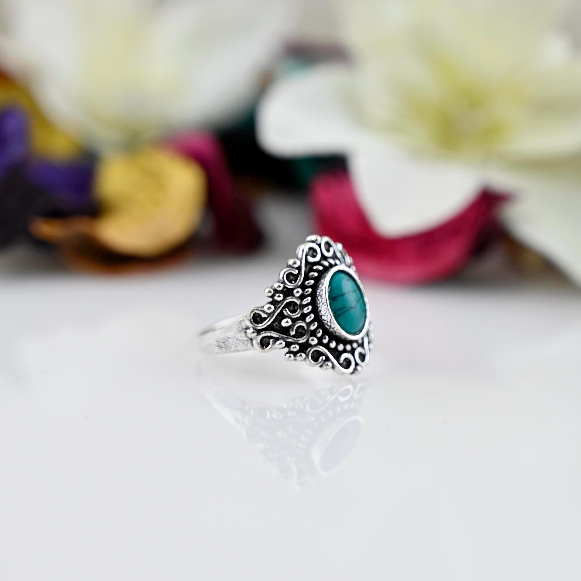 dainty turquoise ring turquoise wedding band turquoise stacking ring delicate turquoise ring  everyday ring anniversary gift